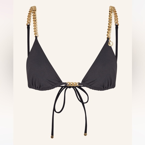 Stella McCartney***Falabella Triangle Bikini Set w/Chains***Small $456 - Picture 3 of 12